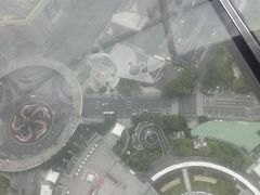 -东方明珠259米全透明悬空观光廊