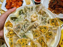 -东来菜馆•手抓海鲜家常菜•海鲜锅贴(鸽子窝店)