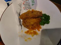 蛋黄鸡翅-绿茶餐厅(西湖银泰百货店)