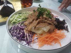 五彩拉皮-大眼锅贴水饺(河东店)