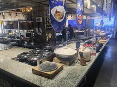 自助取餐区-印巷里主题餐厅(马鞍山店)