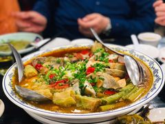清蒸咸蛋目鱼臭豆腐猪脑-绍兴名菜馆(可乐路店)