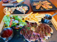 澳洲谷饲和牛M7肉眼牛排-澳骄 Aussie Kitchen·手工披萨·西餐(国大店)