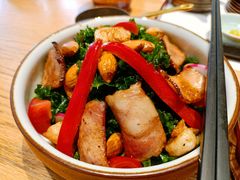 培根虾肉羽衣甘蓝沙拉-傲鳗·日本料理(光华路店)