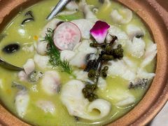 青胡椒汁鱼片-金椰壳· 大厨新加坡菜(壹方城店)