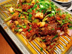 绿茶葱香烤肉-绿茶餐厅(松江万达店)