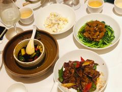 鸡毛菜炒腐衣-玫瑰厅上海菜(兴国路店)