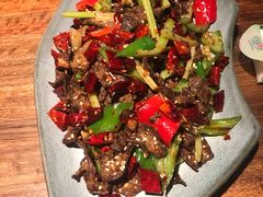 香爆猪肝-缘生态云南菜·野生菌庭院餐厅(华侨城店)