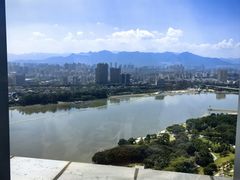 -三迪希尔顿酒店欢厨自助餐厅·高空闽江全景