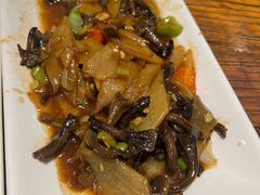 土豆片炒榛蘑-路家小馆(富力又一城店)