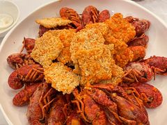咸蛋黄锅巴焗龙虾-御苑宾馆-中餐厅