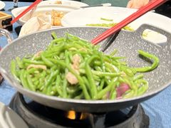 砂锅扁豆丝-金狮麟·新豫菜(金码大厦店)