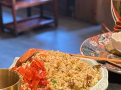 网红牛肉炒饭-炉石六本目·冰鲜和牛炭火烤肉·寿喜烧店(梅江店)