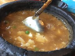 海胆石锅豆腐-院子餐厅·大锅菜·老杭帮(桥西直街店)