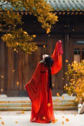 -后宫·古装汉服京剧儿童亲子全家福摄影