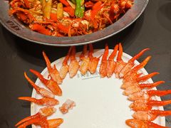 惊艳的剥虾摆盘-天宝兄弟(前海壹方城店)