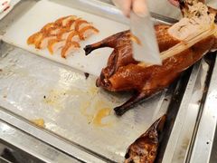 师傅在片烤鸭-全聚德(常州店)