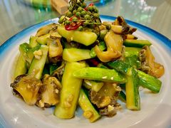 椒麻黄瓜鲍螺-小船渔村•大连菜•大连焖鱼(明泽街店)