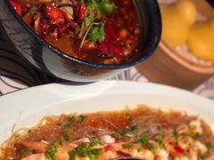 金银蒜蒸凤尾虾-绿茶餐厅(千岛湖银泰城店)