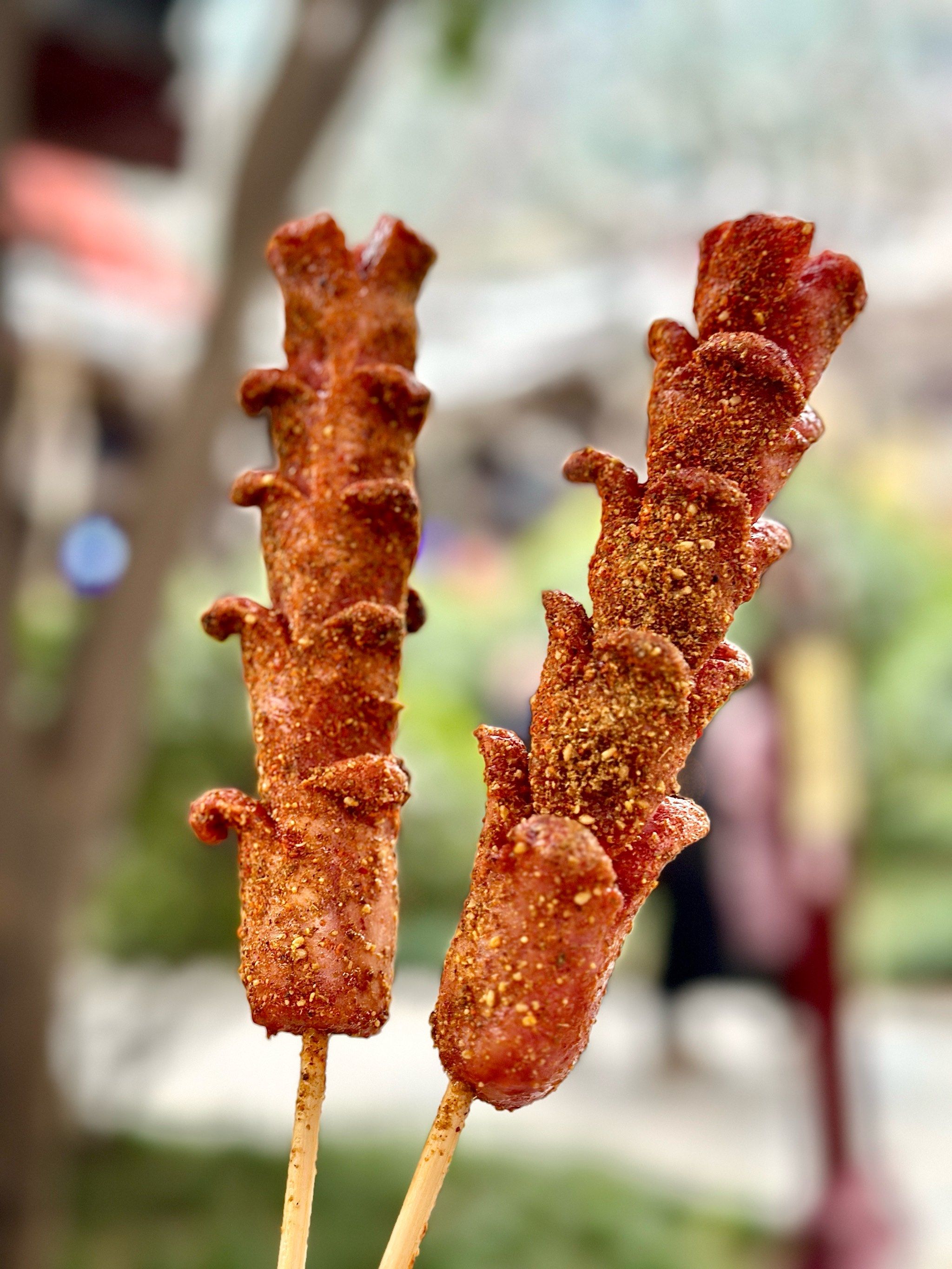 华清宫📍这15元一根大烤肠贵吗