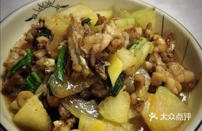Braised Frog with Winter Melon