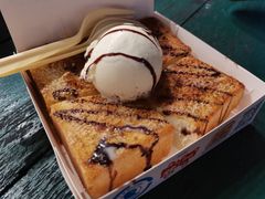 香草冰淇淋厚吐司-阿信厚吐司(曾厝垵店)