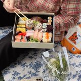 真羡慕成都人！去春游🧺都能点寿司拼盘外卖