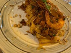 南洋大虾龙利鱼宽面-HELLO 27 意面·沙拉·帕尼尼