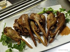 椒盐鸭下巴-老友记海鲜粥店