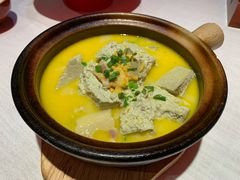 蟹黄咸肉黑豆腐花-大鸭梨烤鸭·北京菜(大兴南小街店)