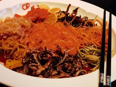 时蔬拼烟熏三文鱼(6块)-晓长安·新陕菜(曲江店)