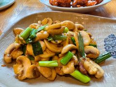 小炒口蘑-丰乐餐厅·始于1999·本地老字号