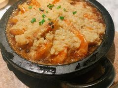 石板蒜蓉虾-小菜园新徽菜(苏州繁花中心店)