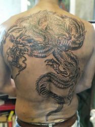 背部-游刃刺青TATTOO纹身工作室