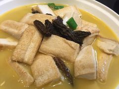 羊肚菌烧豆腐-口味堂(惠济路店)