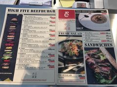 菜单-HIGH FIVE哈福手工汉堡(桂林路店)