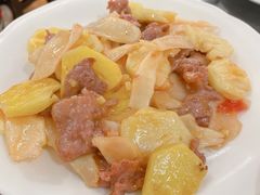 紫萝炒牛肉-文记壹心鸡(宝华路店)