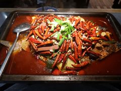 -探鱼·鲜青椒爽麻烤鱼(广州花都来又来店)