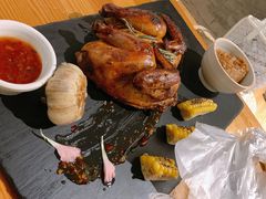 香草烤脆皮小春鸡-麦甜创意轻食餐厅(西康路店)