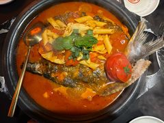 -探鱼·鲜青椒爽麻烤鱼(北京路天河城店)