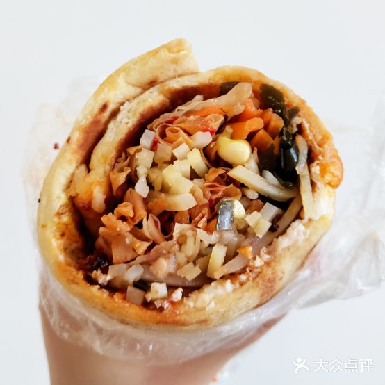 庄记大饼卷菜