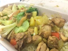 咖喱土豆鸡块套餐-哈工大一校区食堂