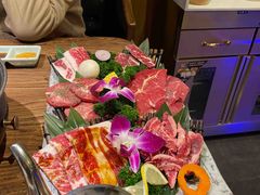 -明洞阿姨·韩式酱蟹烤肉·创意料理(三元桥店)