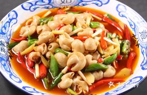 Green Pepper and Young Ginger Tripe