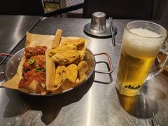 炸鸡翅一半一半-富乐满韩国正宗炸鸡韩国料理(虹泉路店)