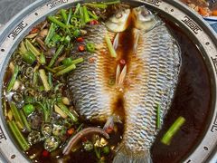 坝上高原野生白蘑鱼-乔家满族八大碗(流水沟店)