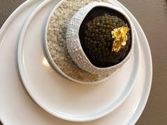 金箔鱼子酱海胆-Amber(置地文华东方酒店)