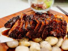 吊烧蜜汁牛肋排-麒麟中餐厅·经典粤菜·地道菜式老字号(广州长隆酒店)