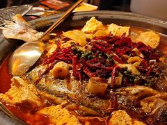 -探鱼·鲜青椒爽麻烤鱼(天河优托邦店)