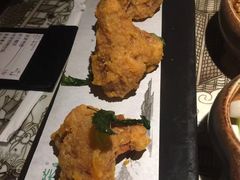 蛋黄鸡翅-绿茶餐厅(松江万达店)